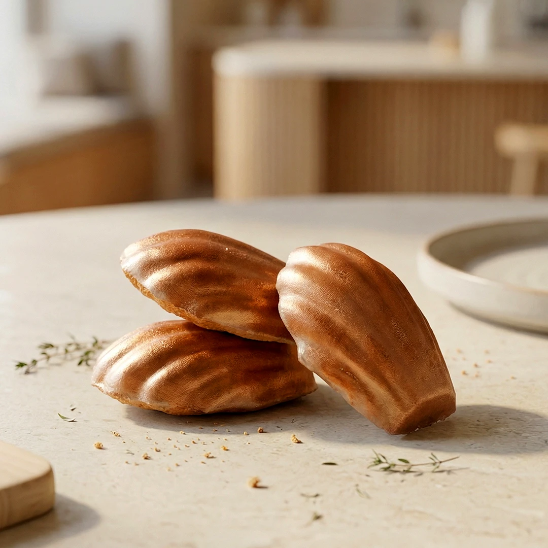 مادلين بطعم الرمان الطبيعي