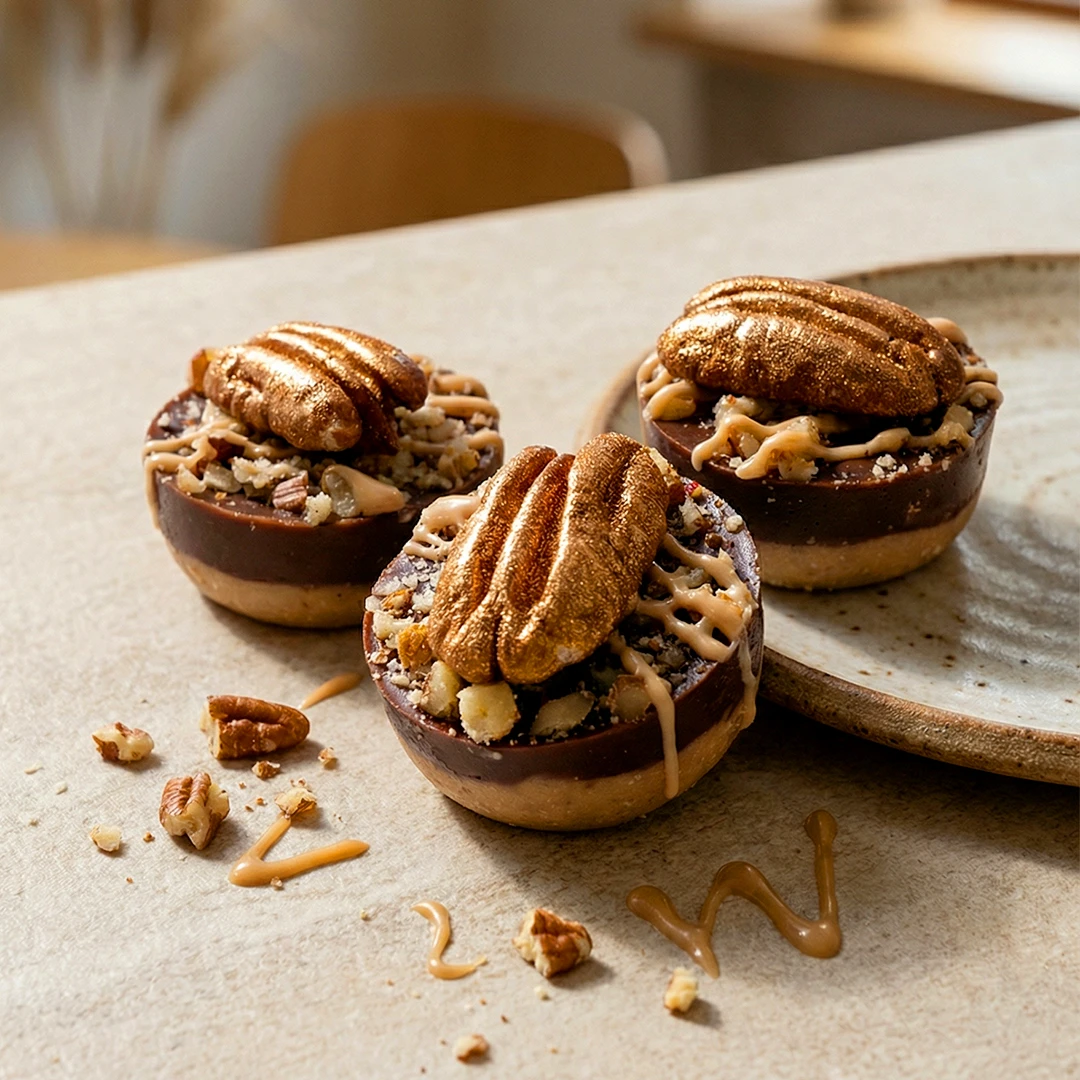 حلا القهوة بنكهات البيكان المميزة