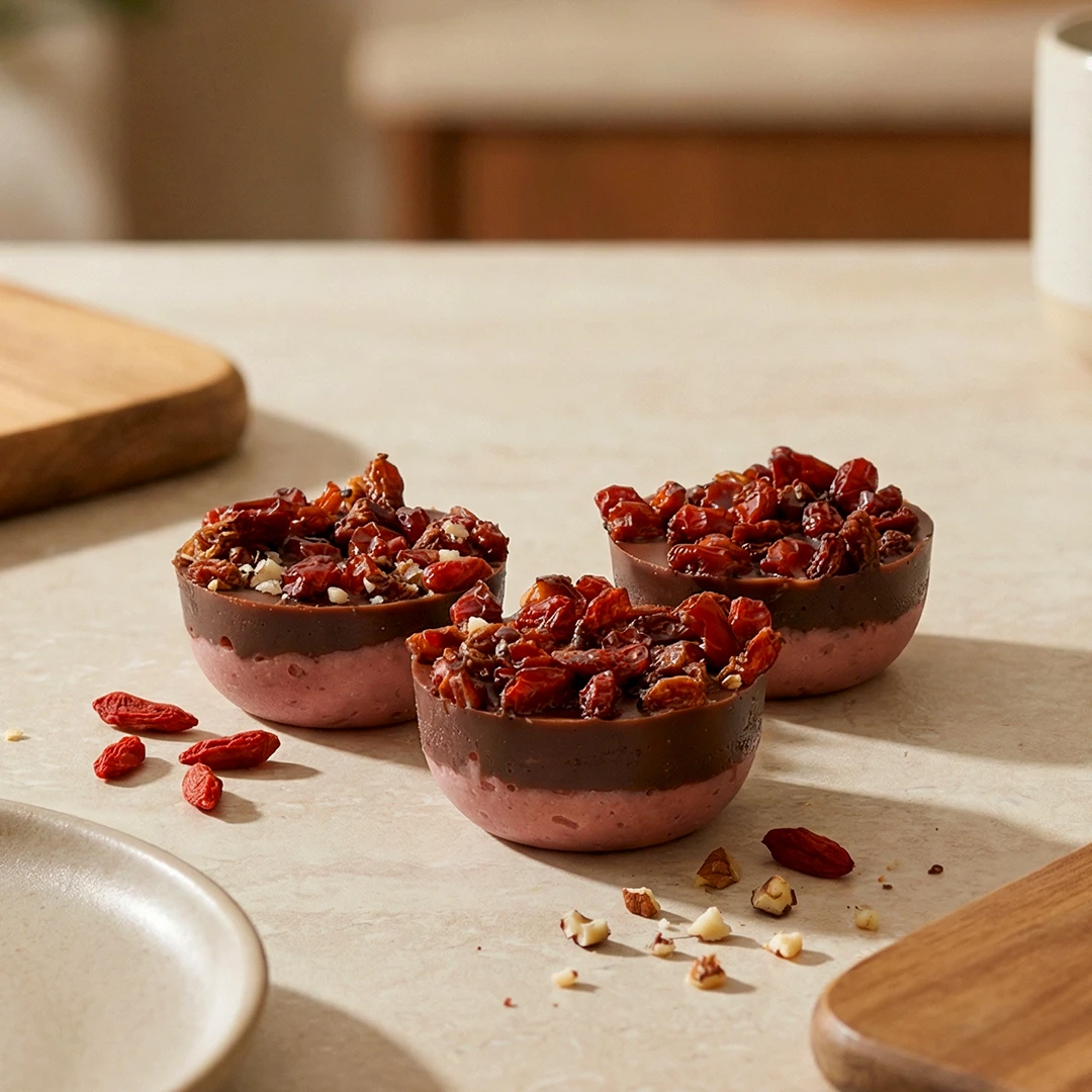 حلا القهوة بنكهات الرمان